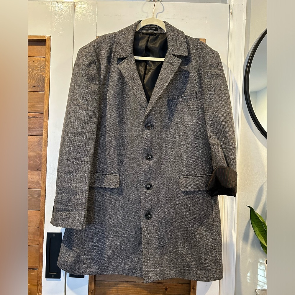 Calvin Klein Gray Coat